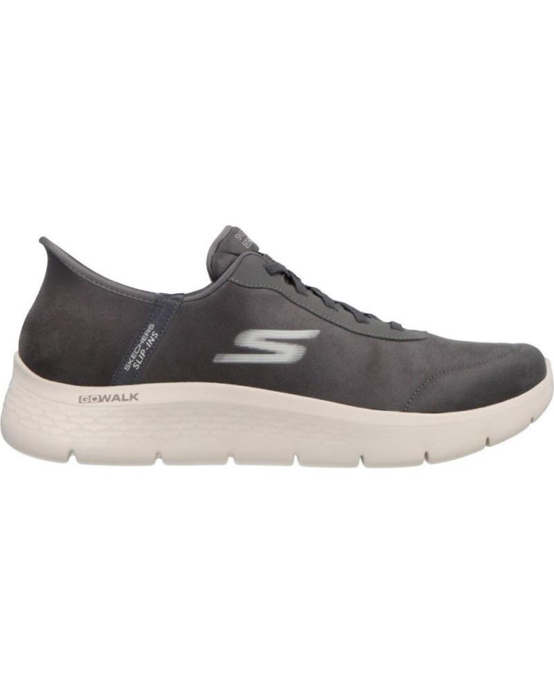 Chaussures De Sport De Hombre SKECHERS ZAPATILLA GO WALK FLE 216326 GRY GRIS