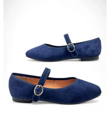 Bailarinas TIMBOS  de Mujer MERCEDES PLANO VESTIR MUJER MARINO 130472  AZUL