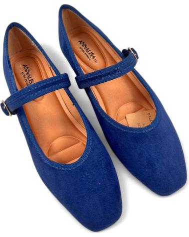 Bailarinas TIMBOS  de Mujer MERCEDES PLANO VESTIR MUJER MARINO 130472  AZUL