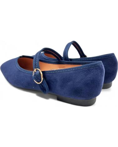 Bailarinas TIMBOS  de Mujer MERCEDES PLANO VESTIR MUJER MARINO 130472  AZUL