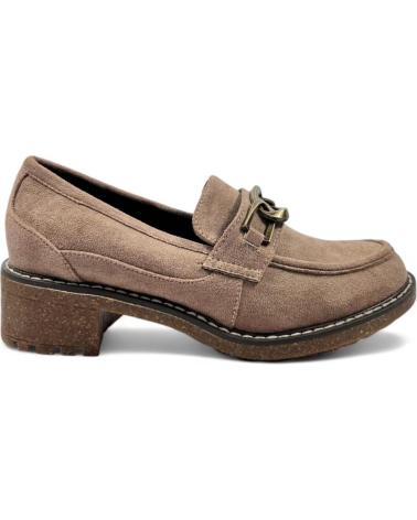 Woman Mocasines TIMBOS MOCASIN TACON TRAVILLA MUJER TAUPE 130451  VERDE
