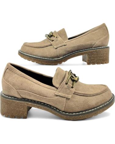 Halbschuhe TIMBOS  für Damen MOCASIN TACON TRAVILLA MUJER TAUPE 130451  VERDE