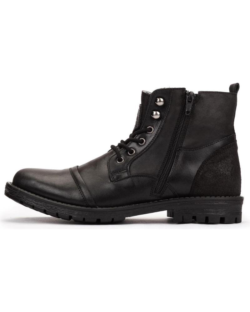 Botines KARTAMO  de Hombre BOTINES CUERO DE PIEL HOMBRE  NEGRO