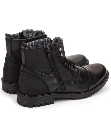 Botines KARTAMO  de Hombre BOTINES CUERO DE PIEL HOMBRE  NEGRO