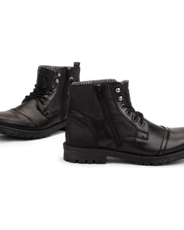 Botines KARTAMO  de Hombre BOTINES CUERO DE PIEL HOMBRE  NEGRO