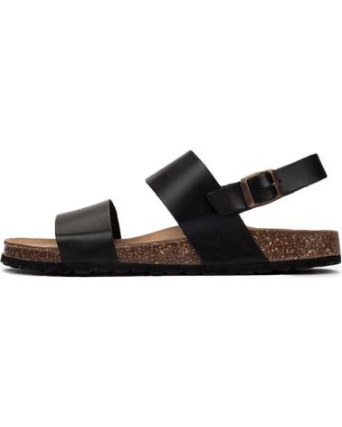 Sandalias KARTAMO  de Hombre SANDALIA PLANA NEGRA HOMBRE  MARINO