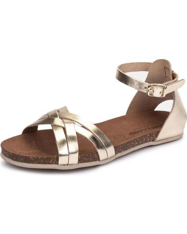 Sandalias KARTAMO  de Mujer SANDALIA PLANA PLATINO MUJER  ORO