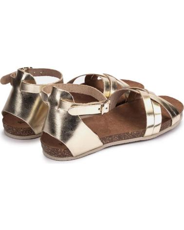 Sandalias KARTAMO  de Mujer SANDALIA PLANA PLATINO MUJER  ORO