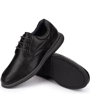 Zapatos KARTAMO  de Hombre ZAPATOS CONFORT DE CORDONES HOMBRE  NEGRO