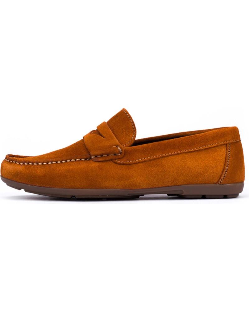 Zapatos KARTAMO  de Hombre ZAPATO MOCASIN DE PIEL HOMBRE  BRANDY