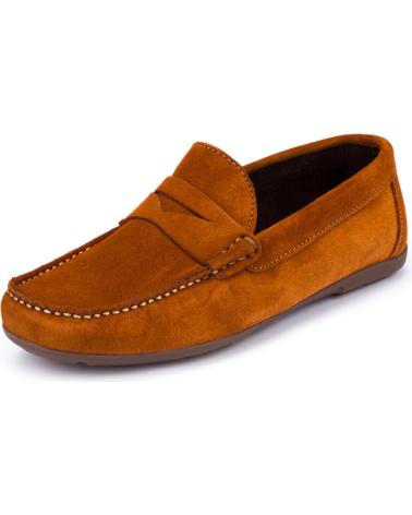 Zapatos KARTAMO  de Hombre ZAPATO MOCASIN DE PIEL HOMBRE  BRANDY