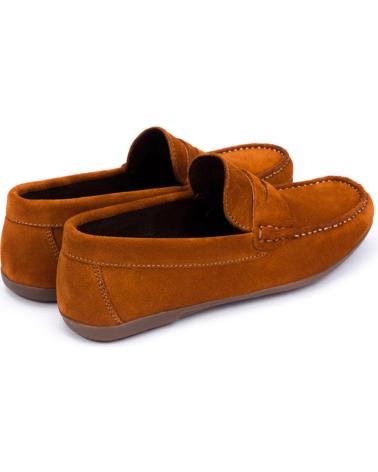 Zapatos KARTAMO  de Hombre ZAPATO MOCASIN DE PIEL HOMBRE  BRANDY