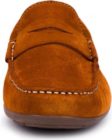 Zapatos KARTAMO  de Hombre ZAPATO MOCASIN DE PIEL HOMBRE  BRANDY