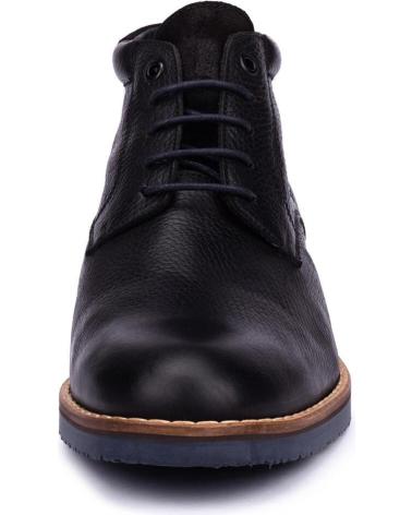 Zapatos KARTAMO  de Hombre BOTIN DE CORDONES PIEL NAPA HOMBRE  NEGRO