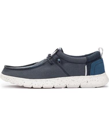 Nauticos de Hombre MEROHE ZAPATILLAS DE HOMBRE MARINO-BLANCO