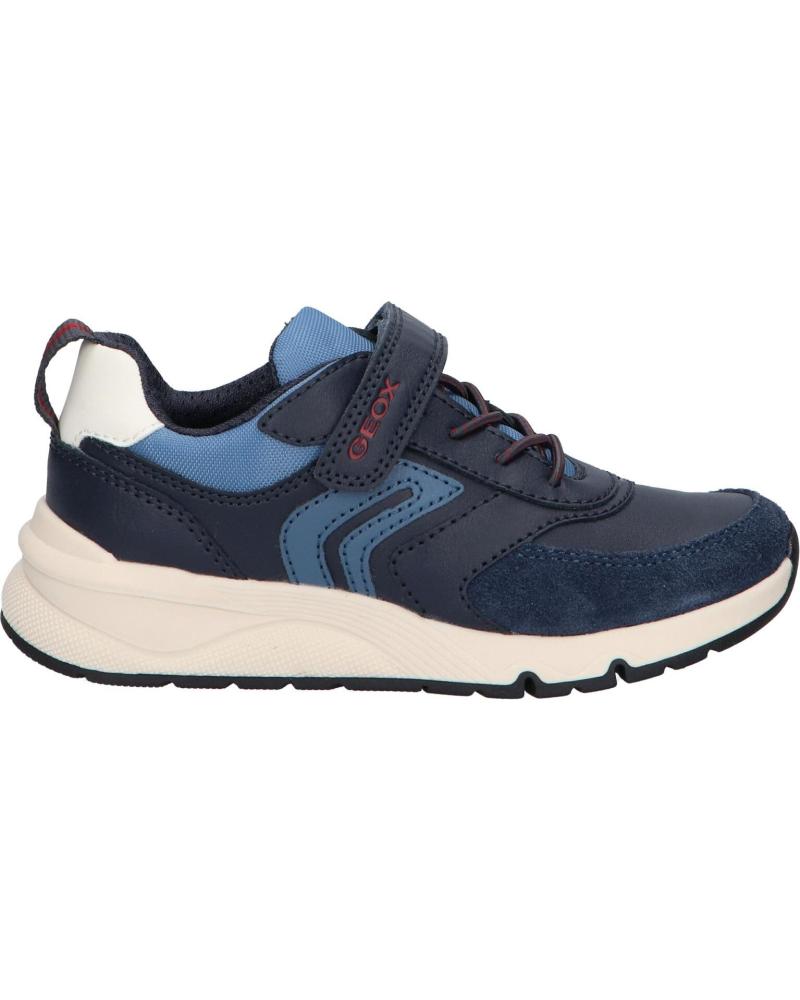 Deportivas GEOX  de Niño J46H0D 054FU J ROONER  C4244 NAVY-DK RED