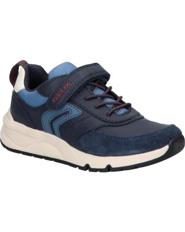 Deportivas GEOX  de Niño J46H0D 054FU J ROONER  C4244 NAVY-DK RED