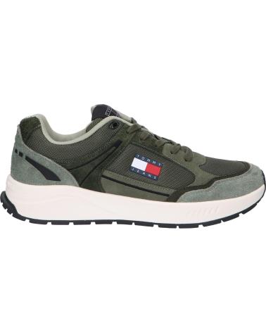 Zapatillas deporte TOMMY HILFIGER  pour Homme EM0EM01494 RUNNER MIX MATERIAL  M00 DEEP WOODS