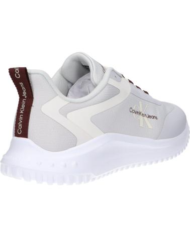 CALVIN KLEIN YM0YM00968 EVA RUNNER LOW LACE 01V MUSHROOM-BITTER CHOCOLATE