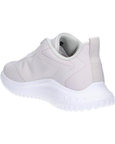CALVIN KLEIN YW0YW01442 EVA RUNNER LOW 0KB LILAC ASH-BRIGHT WHITE