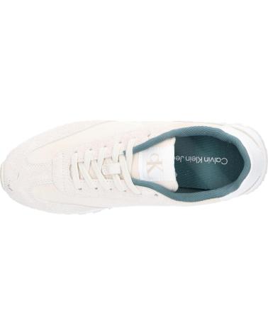 Zapatillas deporte CALVIN KLEIN  de Mujer YW0YW01574 RUNNWE LACEUP  0GF CREAMY WHITE-EGGSHELL