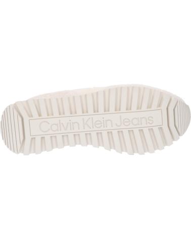 Zapatillas deporte CALVIN KLEIN  de Mujer YW0YW01574 RUNNWE LACEUP  0GF CREAMY WHITE-EGGSHELL