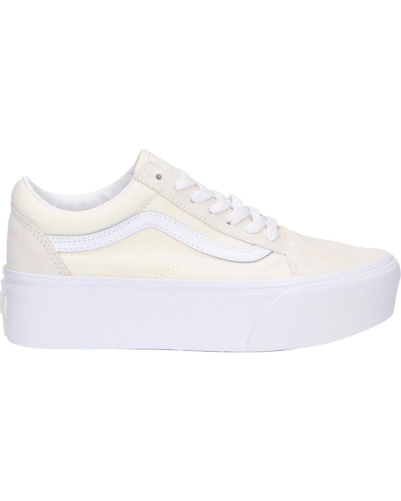 Woman Zapatillas deporte VANS OFF THE WALL VN0009PZCCZ1 OLD SKOOL STACKFORM  MARSHMALLOW
