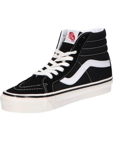 Scarpe sport VANS OFF THE WALL  per Donna VN0A38GFPXC1 UA SK8-HI 38 DX  BLACK-TRWT