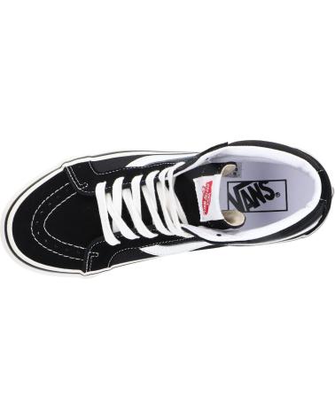 Scarpe sport VANS OFF THE WALL  per Donna VN0A38GFPXC1 UA SK8-HI 38 DX  BLACK-TRWT