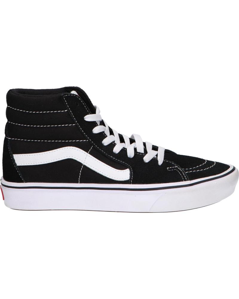 Sportschuhe VANS OFF THE WALL  für Damen und Herren VN0A3WMBVNE1 UA COMFYCUSH SK8-HI  BLACK-TRUE WHITE