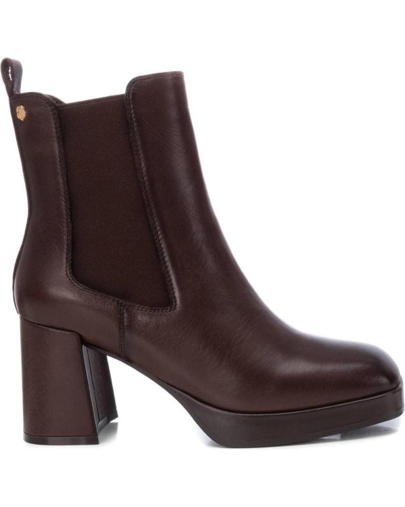 Woman Mid boots CARMELA 161848  MARRON