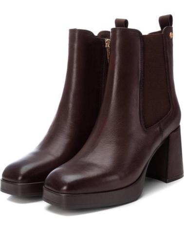 Woman Mid boots CARMELA 161848  MARRON