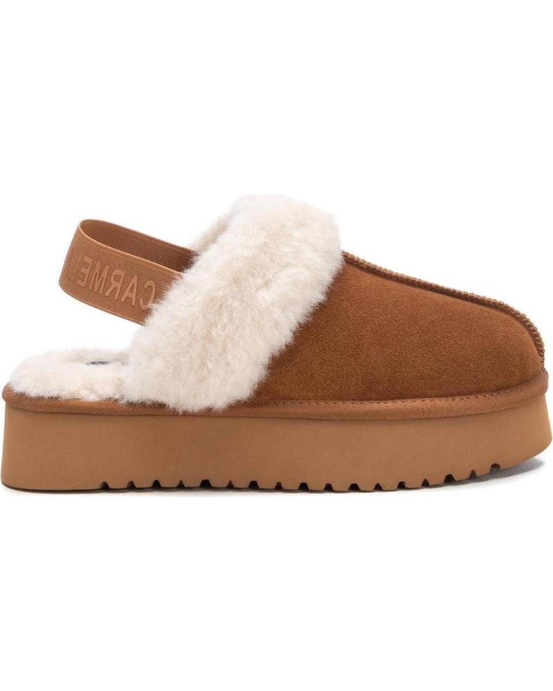 Woman House slipers CARMELA 162008  CAMEL