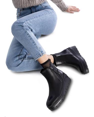 Woman Mid boots CARMELA 162009  NEGRO
