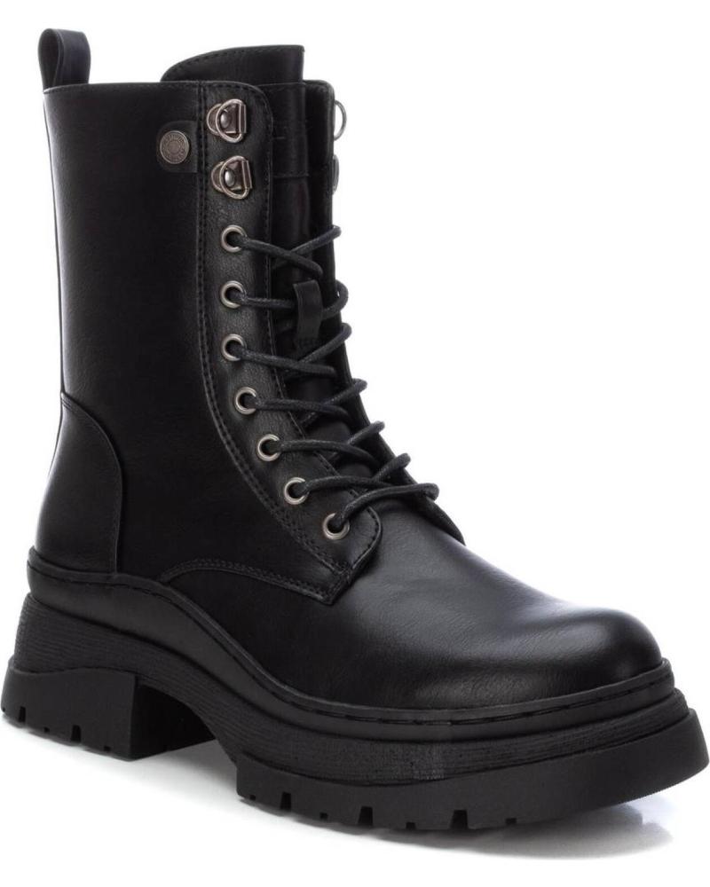 REFRESH SCARPE DONNA STIVALETTI CON ZEPPA MEDIA SCARPONCINI 170249 NER – NewLine Calzature
