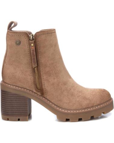 REFRESH BOTIN CON TACON Y CREMALLERA TAUPE