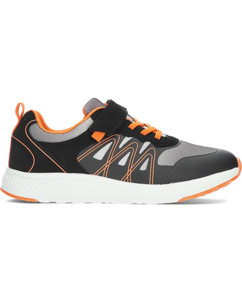 Sportivo GARVALIN  per Bambino DEPORTIVA PARA NINO DE 241821B REJILLA  NEGRO