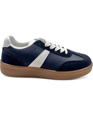 Sapatilhas TIMBOS  de Mulher DEPORTIVA DE MUJER BLANCO CELESTE 130485  AZUL