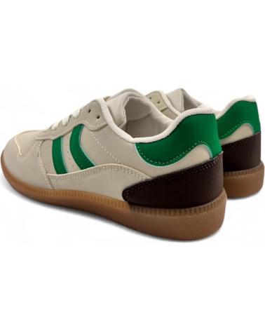 Zapatillas deporte TIMBOS  pour Femme DEPORTIVA DE MUJER BLANCO 130481  VERDE