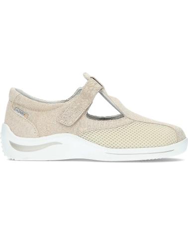 Chaussures CALZAMEDI  pour Femme ZAPATO DIABETICO 0766  BEIGE