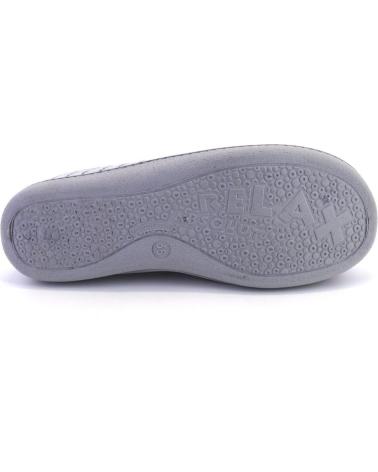 Calzado de casa PLUMAFLEX  de Mujer ROAL 12317 ZAPATILLAS DE CASA DE MUJER  GRIS