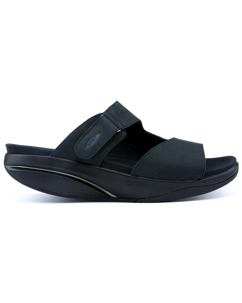 Woman Sandals MBT SANDALIAS TABIA W BLACK NUBUCK