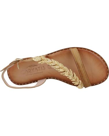 Sandales CARYATIS  pour Femme SANDALIAS MUJER MODELO 622609C COLOR MARRON CLARO  CMLGLD