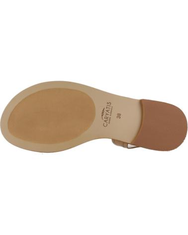 Sandales CARYATIS  pour Femme SANDALIAS MUJER MODELO 622609C COLOR MARRON CLARO  CMLGLD