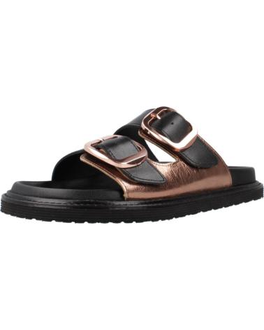 Sandales YELLOW  pour Femme SANDALIAS MUJER MODELO BUCKLE COLOR NEGRO  BRTNGR