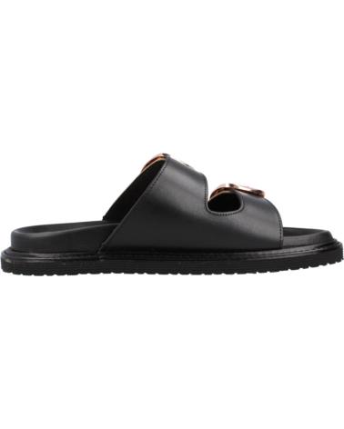 Sandales YELLOW  pour Femme SANDALIAS MUJER MODELO BUCKLE COLOR NEGRO  BRTNGR