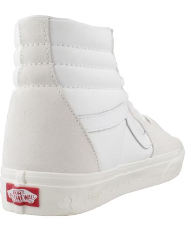 Zapatillas deporte VANS OFF THE WALL  de Mujer y Hombre ZAPATILLAS HOMBRE VANS MODELO SK8-HI COLOR BLANCO  WHITE