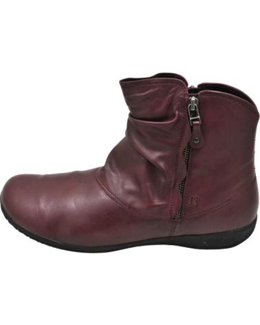 Botines WESTLAND  de Mujer JOSEF SEIBEL 79724 NALY 24 BOTIN DE PIEL MUJER  BORDO