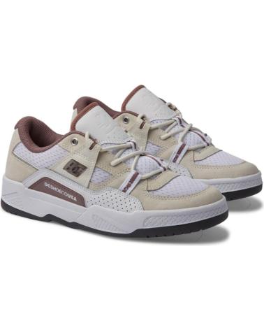 Scarpe sport DC SHOES  per Donna ZAPATILLAS CONSTRUCT WHITE GRAPEADE  MULTICOLOR