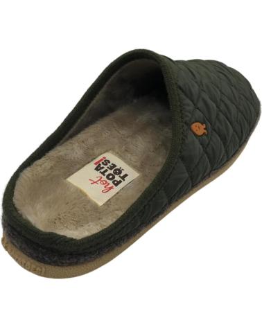 HOT POTATOES ZAPATILLAS DE CASA EN PARA HOMBRE VERDE